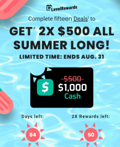 Enter for $1000 Cash for Summer giveaway